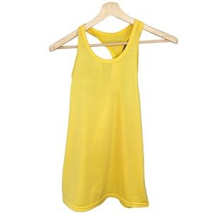Zyia Active Yellow Racerback Tank Top Womens Large